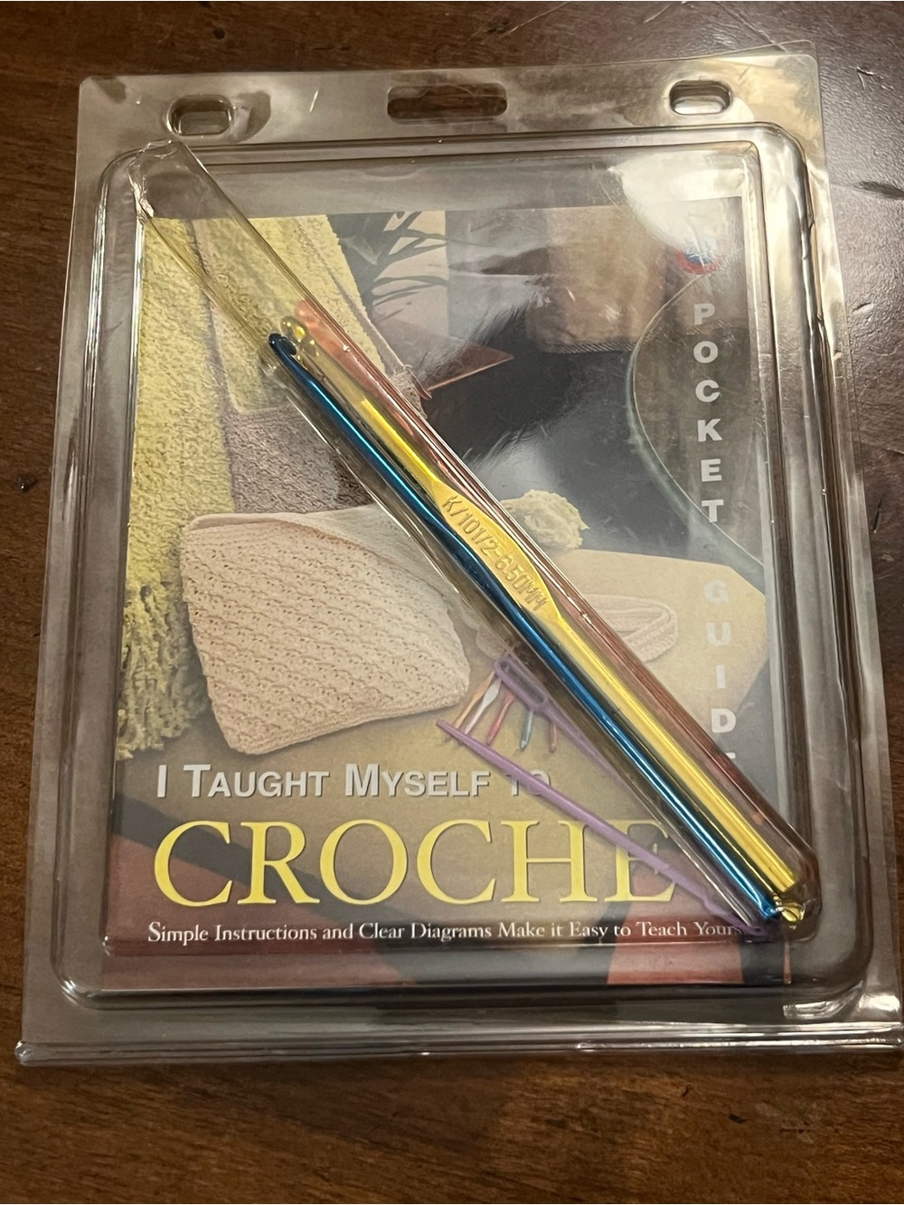 Boye, I Taught Myself to Crochet kit, Vintage - Picture 2 of 5